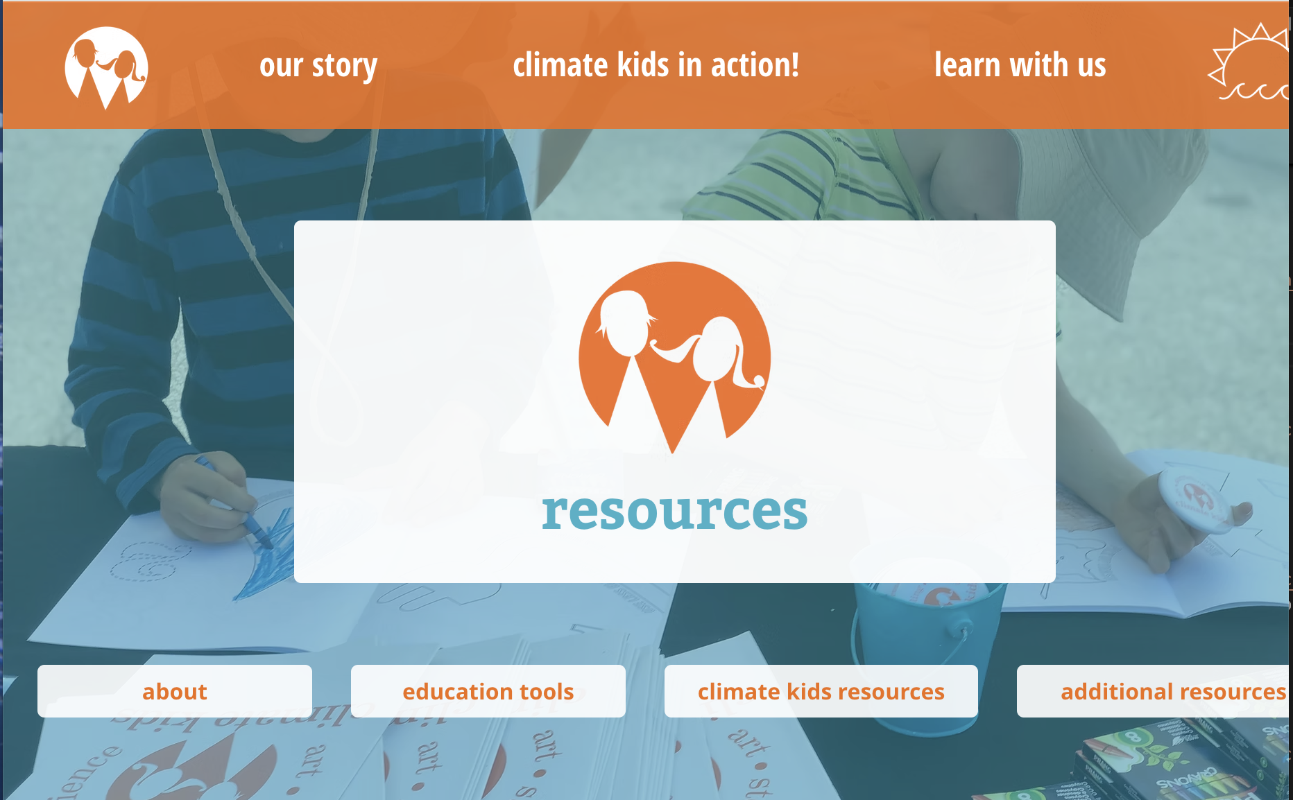 climate kids homepage